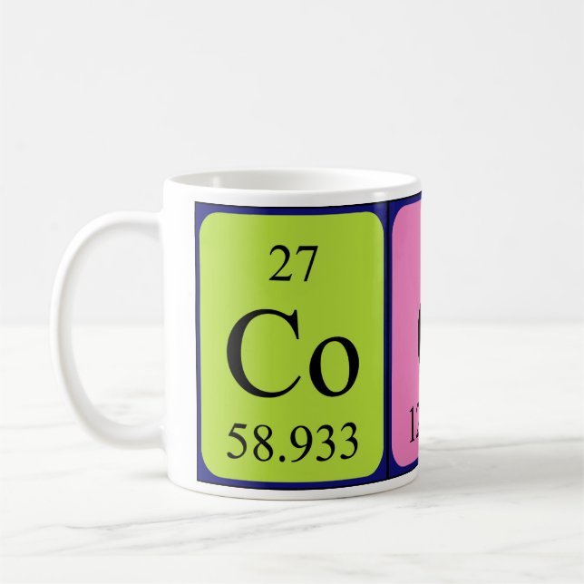 Coco Periodenname Tasse (Links)