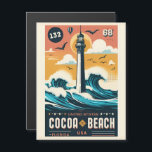Cocoa Beach City Florida Küstenlinie Geschenke Magnetkarte<br><div class="desc">Entdecken Sie Cocoa Beach, eingebettet an der atemberaubenden Küste Floridas. Mit seinen unberührten Sandstränden und dem kristallklaren Wasser bietet das Cocoa Beach die ideale Kulisse für Ihre personalisierten Produkte. Lass deine Kreativität, je mehr du dir Gegenstände anpasst, die von der Sonne inspiriert werden, surf und entspanntem Lebensstil dieser bezaubernden Stadt...</div>