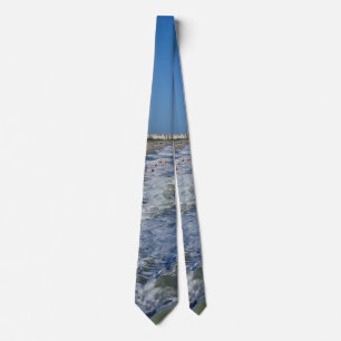 Cocoa Beach Coastline Neck Tie Krawatte