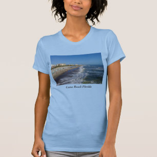 Cocoa Beach Coastline T - Shirt