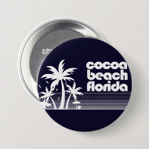 Cocoa Beach Florida Button
