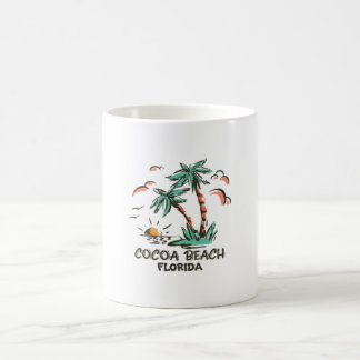 Cocoa Beach - Florida - farbenfroher Sonnenunterga Kaffeetasse