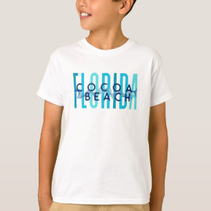 Cocoa Beach Florida (Ocean Waves) T-Shirt