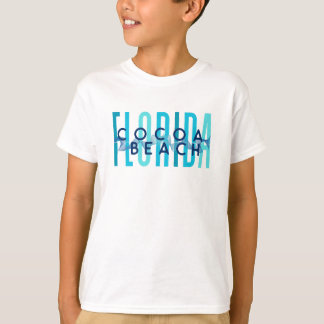 Cocoa Beach Florida (Ocean Waves) T-Shirt