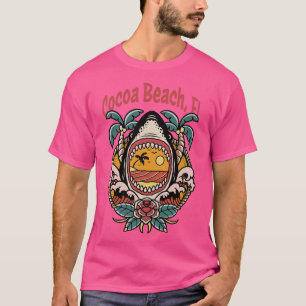 Cocoa Beach Florida Ostküste Strände Surfin T-Shirt