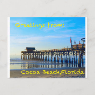 Cocoa Beach Florida Postkarte