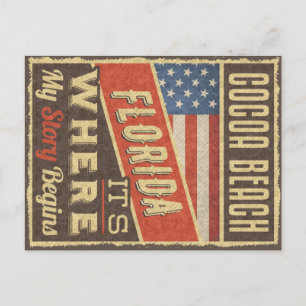 Cocoa Beach Florida Postkarte