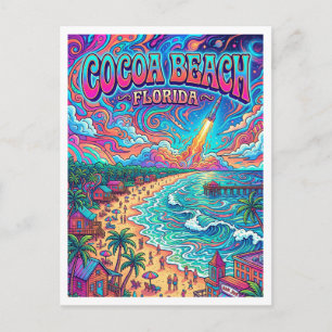 Cocoa Beach Florida Postkarte