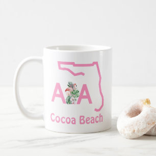 Cocoa Beach Florida Route A1A Flamingos Kaffeetasse