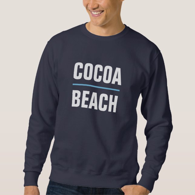Cocoa Beach Florida Sweatshirt (Vorderseite)