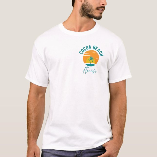 Cocoa Beach Florida T-Shirt (Vorderseite)