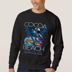 Cocoa Beach Florida Tor zum Astro-Weltraumsurfen Sweatshirt