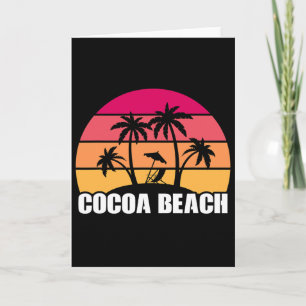 Cocoa Beach Florida Urlaubs-Souvenir für Männer Fr Karte