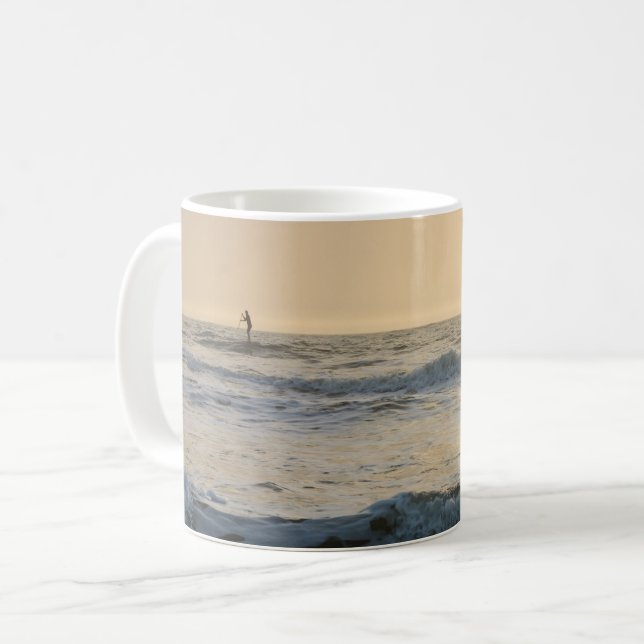 Cocoa Beach Paddleboarding Coffee Tasse (Vorderseite Links)