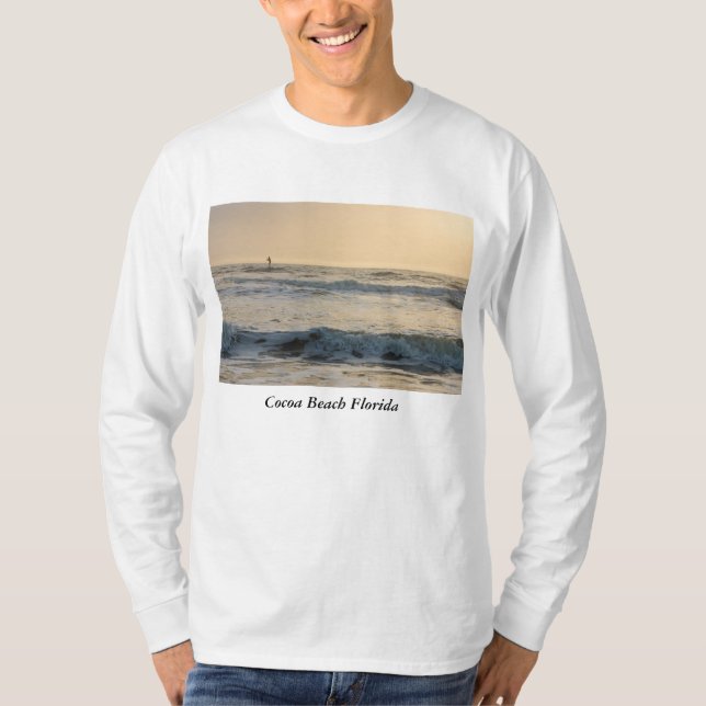 Cocoa Beach Paddleboarding T-Shirt (Vorderseite)
