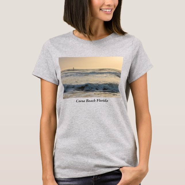 Cocoa Beach Paddleboarding T - Shirt (Vorderseite)