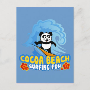 Cocoa Beach Surfspass Postkarte