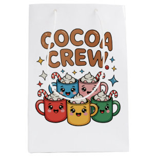 Cocoa Crew Heiße Schokolade Kawaii Weihnachten Xma Mittlere Geschenktüte