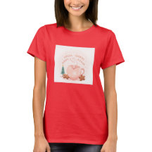 Cocoa, Kekse & Ruhe – Pastel-Weihnachts-T-Shirt