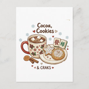 Cocoa-Kekse und Craks Lustiger Mahjong Weihnachten