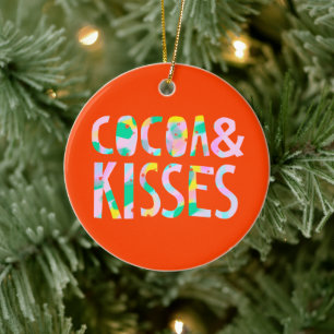 Cocoa & Kisses Keramik Ornament