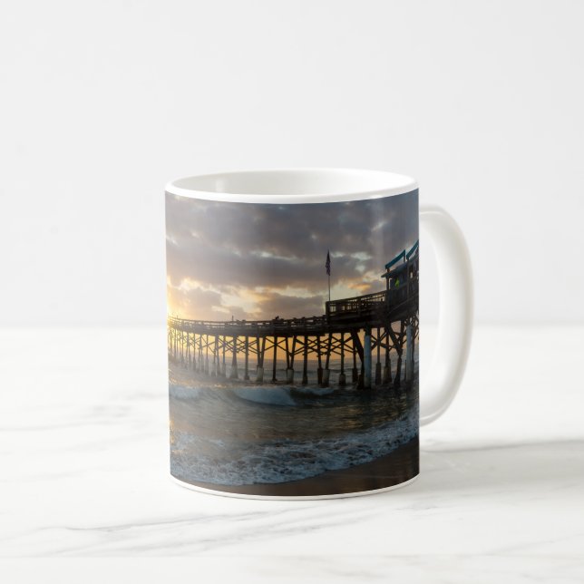 Cocoa Pier 1st Sunrise 2017 Tasse (VorderseiteRechts)