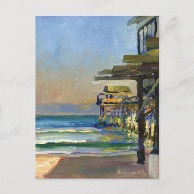 Cocoa Pier Postkarte (Vorderseite)