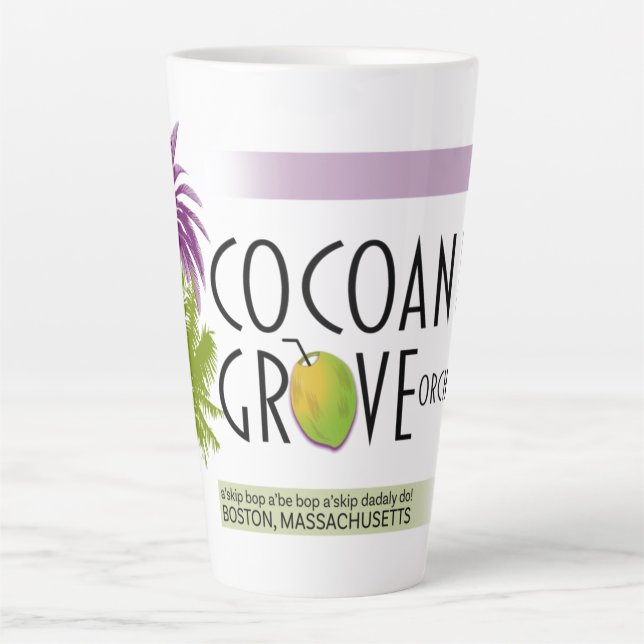 Cocoanut Lounge Latte Tasse (17 oz) (Vorderseite)