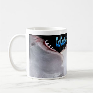 CoCoaodon Carcharias-Haifisch-Tasse - Blau Tasse