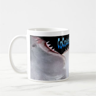 CoCoaodon Carcharias-Haifisch-Tasse - Blau Tasse