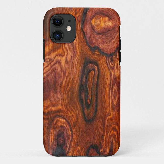 Cocobolo (Holz) EndeiPhone 5 Fall Case-Mate iPhone Hülle (Rückseite)