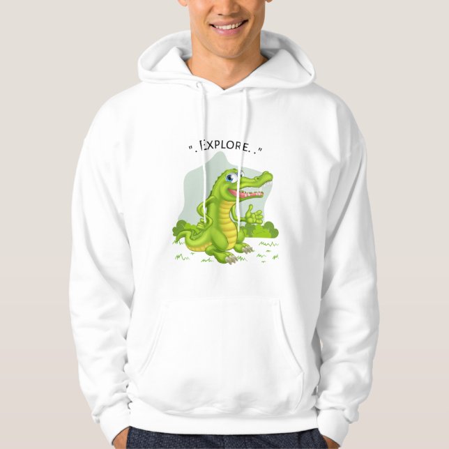Cocodrille explorer hoodie (Vorderseite)