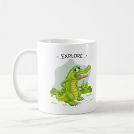 Cocodrille explorer kaffeetasse