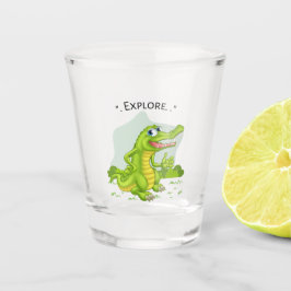 Cocodrille explorer schnapsglas