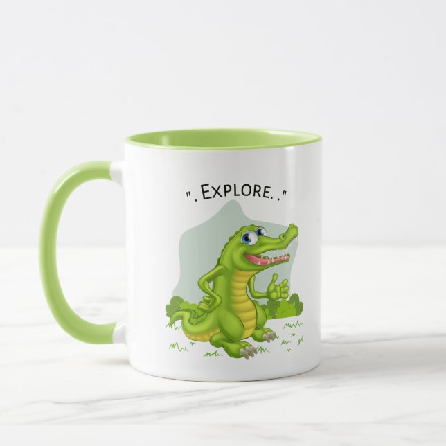 Cocodrille explorer tasse (Links)