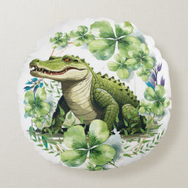 cocodrillo rundes kissen