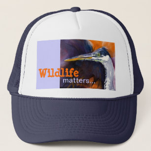 Cocoi Heron Hat Truckerkappe