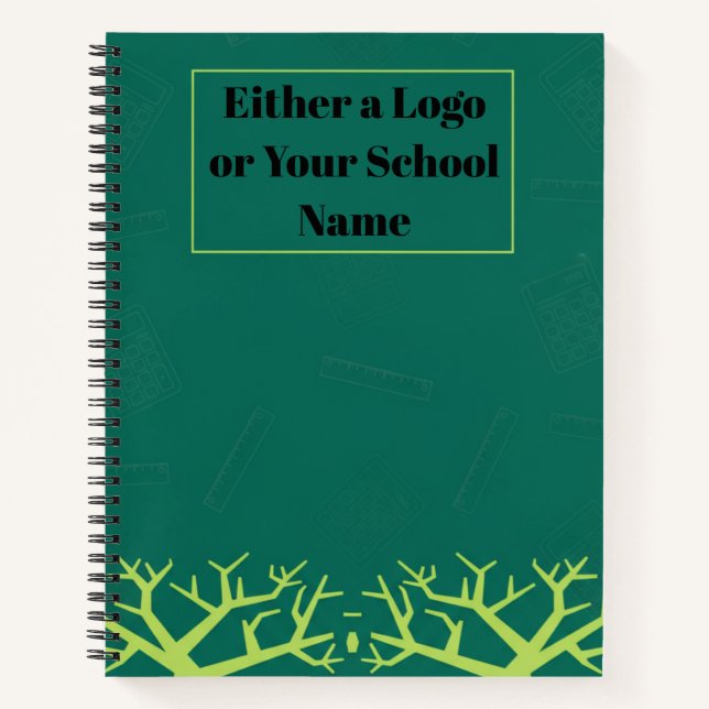 Coconut Baobab Delux Notebook Notizbuch (Vorderseite)