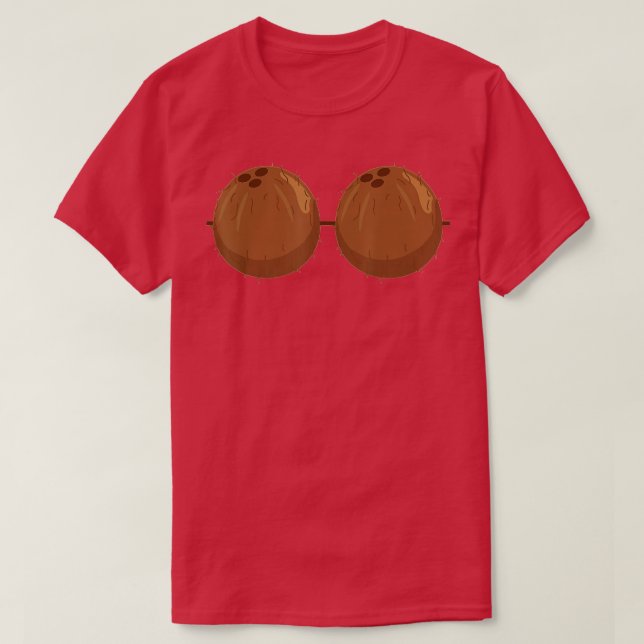 Coconut Bra Funny Brè T-Shirt (Design vorne)