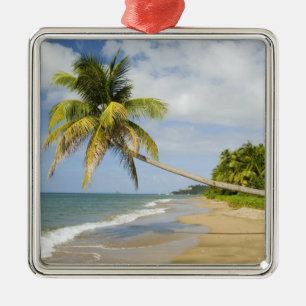 Coconut Grove Beach in Cades Bay, mit St. 2 Ornament Aus Metall