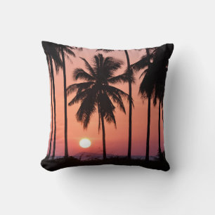 Coconut Palm Tree Landschaft Kissen
