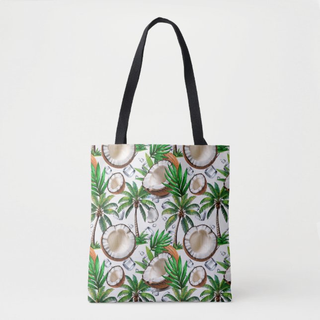Coconut Palm Tree tropisches Muster (Vorderseite)