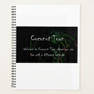 COCONUT TOWN SpiralNotebook Planer