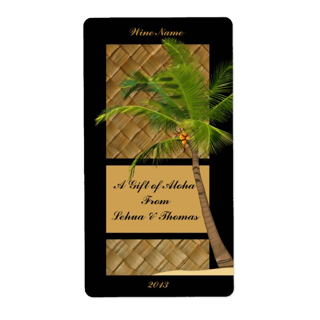Coconut Tree Aloha Weinkultur und Erde (Vorne)