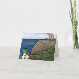 Coconut's Adventures: März Grußkarte 4"x5.6" Feiertagskarte