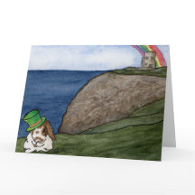Coconut's Adventures: März Grußkarte 8.5"x11"