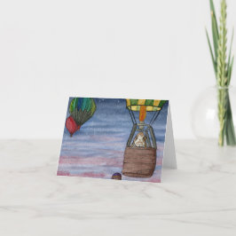 Coconut's Adventures: September Card 4"x5.6" Feiertagskarte