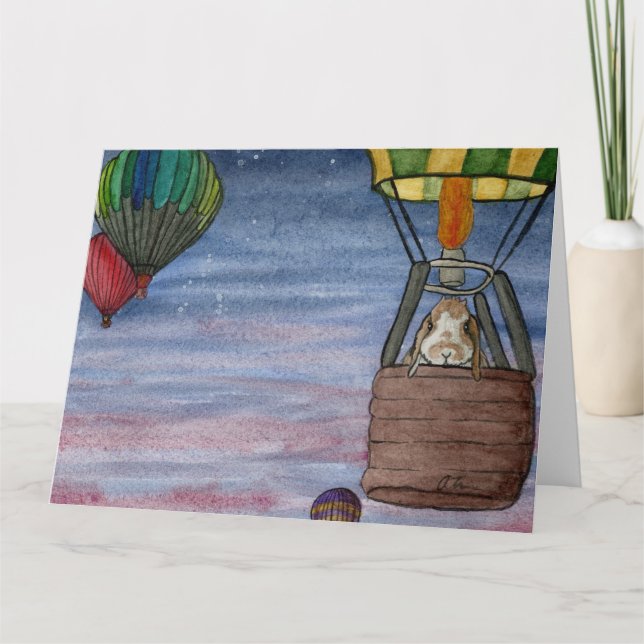 Coconut's Adventures: September Card 8.5"x11" Dankeskarte (Vorderseite)