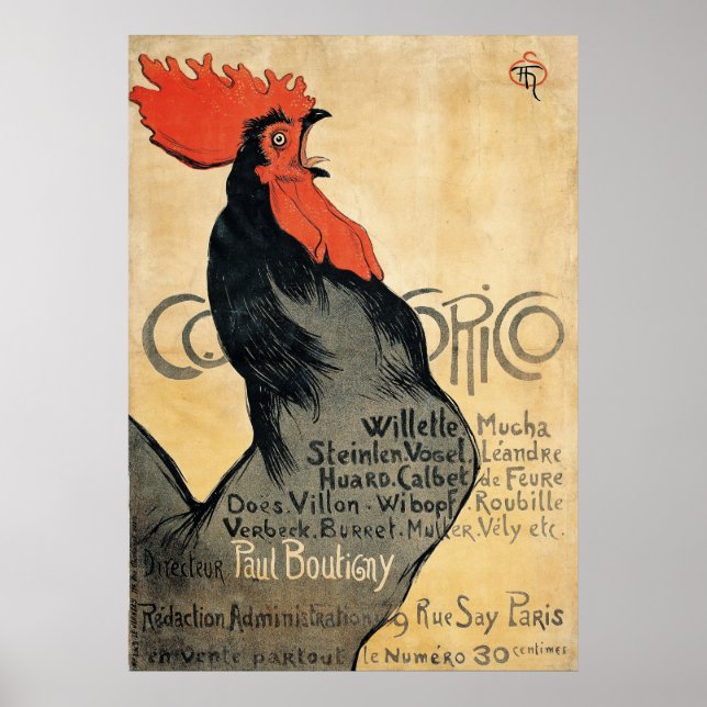 Cocorico Poster (Vorne)