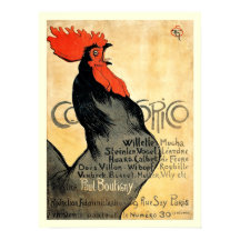 Cocorico Vintag French Poster
